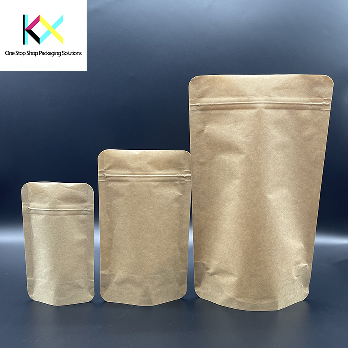 kraft compostable pouch
