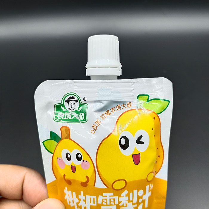 Plastic Pouch Liquid Packaging
