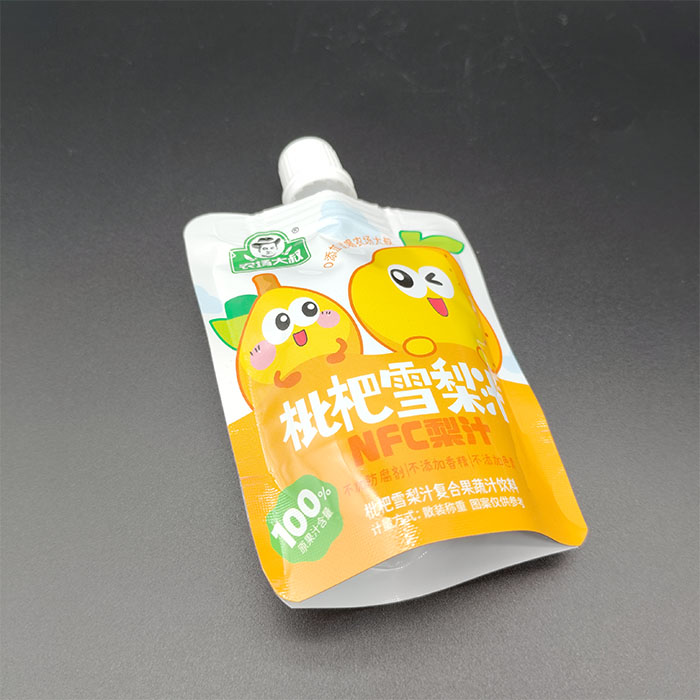 Plastic Pouch Liquid Packaging