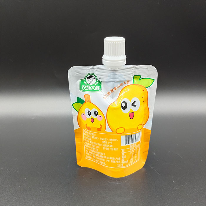 Plastic Pouch Liquid Packaging