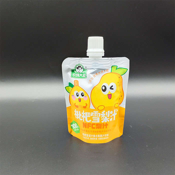 Plastic Pouch Liquid Packaging