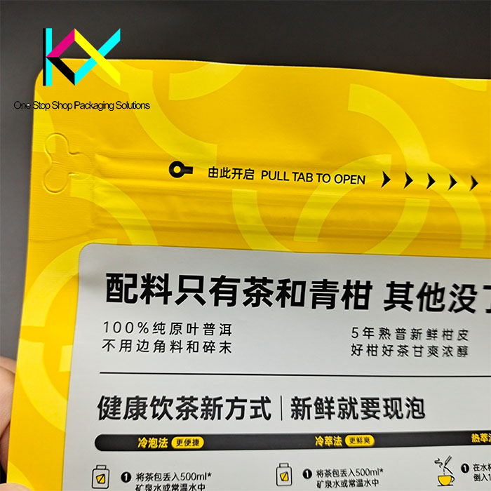 Hot Tea Packaging Pouch
