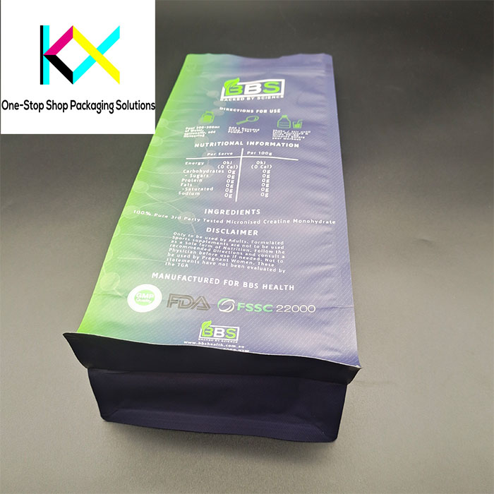 Flat Bottom Zipper Bag