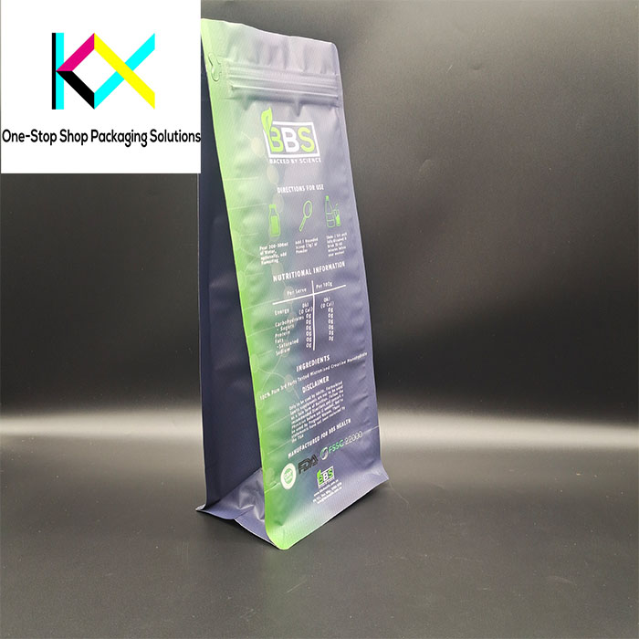Flat Bottom Zipper Bag