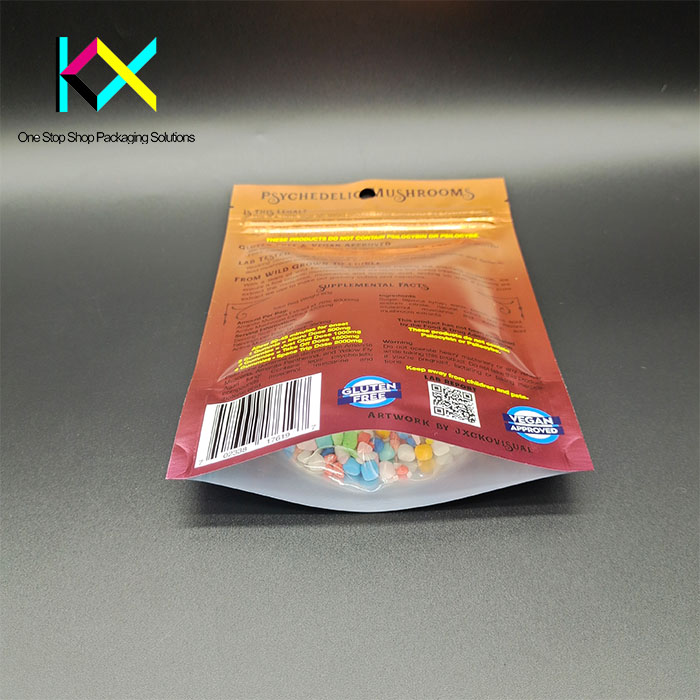 Stand Up Zipper Bag