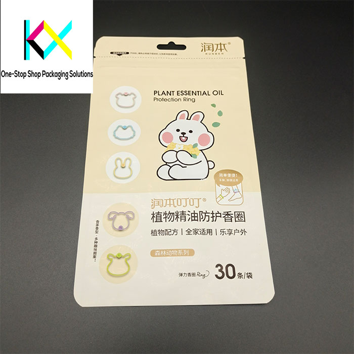 White Kraft Stand Up Pouches