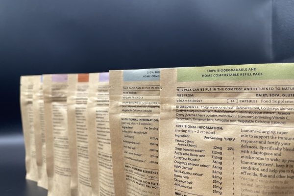 Kraft paper compostabel packaging
