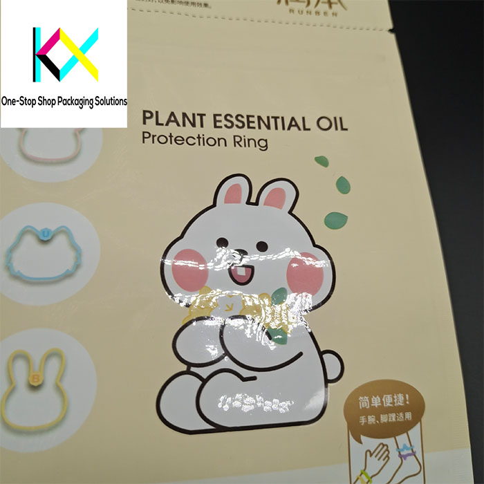 White Kraft Stand Up Pouches