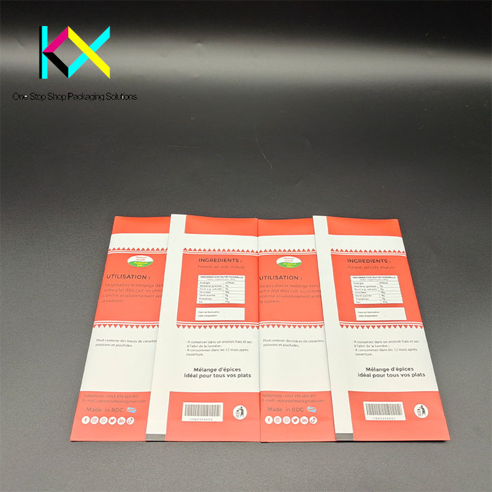 Black Kraft Paper Pouch